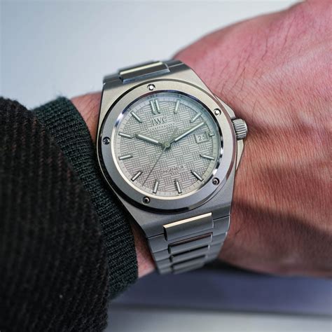 avis iwc|iwc ingenieur automatic 40 titanium.